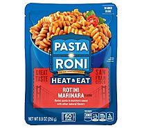 Pasta Roni Heat And Eat Rotini Marinara - 8.8 Oz