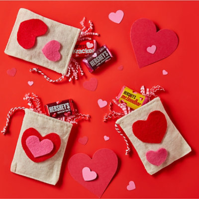 Hersheys Miniatures Assorted Chocolate Valentines Day Candy Bag - 9.9 Oz - Image 4