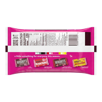 Hersheys Miniatures Assorted Chocolate Valentines Day Candy Bag - 9.9 Oz - Image 2