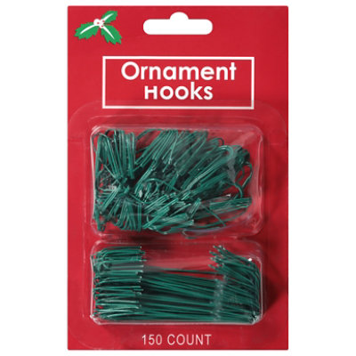 Signature SELECT Green Ornament Hooks 150 Count - Each - Image 1