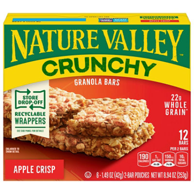 Nature Valley Crunchy Apple Crisp Granola Bar - 8.94 Oz - Image 2