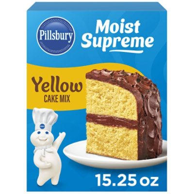 Pillsbury Premium Yellow Cake Mix 15.25 Oz - Tom Thumb