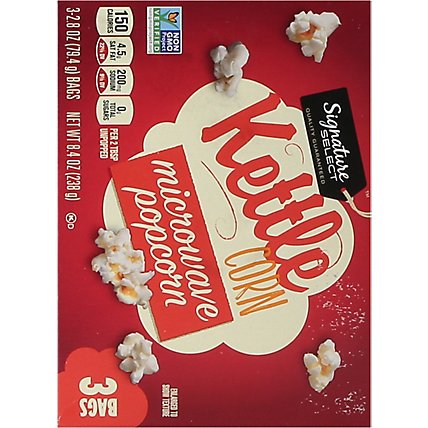 Signature Select Popcorn Microwave Kettle Corn 3 Count - 2.8 Oz - Image 6