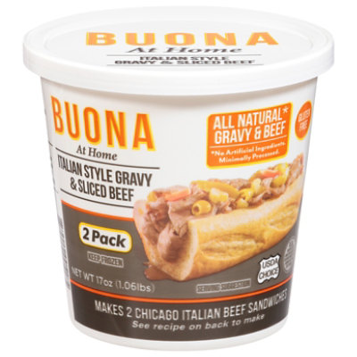 Buona Italian Beef Tub 17 Oz JewelOsco