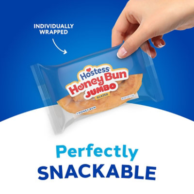 Hostess Single Serve Jumbo Glazed Honey Bun - 4.75 Oz - Image 4