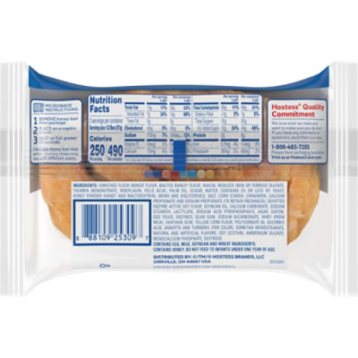 Hostess Jumbo Honey Bun Glazed Snack - 4 Oz - Image 8