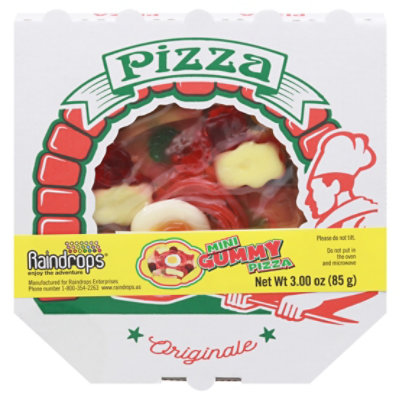 Raindrops Gummie Candy Pizza Small - EA - Image 3