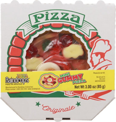 Raindrops Gummie Candy Pizza Small - EA - Image 2