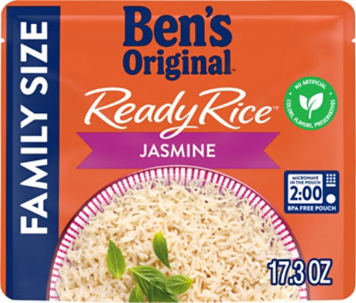 Ben's Original Ready Jasmine Rice Family Size Pouch - 17.3 Oz - Image 2