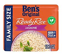 Ben's Original Ready Jasmine Rice Family Size Pouch - 17.3 Oz