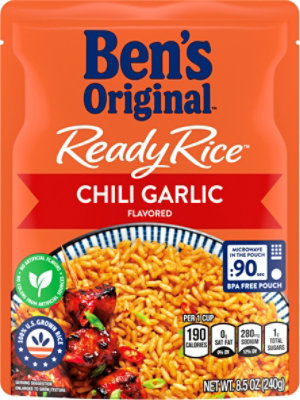 Ben's Original Chili Garlic Ready Rice Side Dish - 8.5 Oz - Image 1
