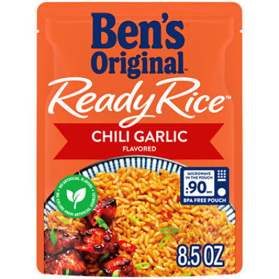 Ben's Original Chili Garlic Ready Rice Side Dish - 8.5 Oz - Image 1