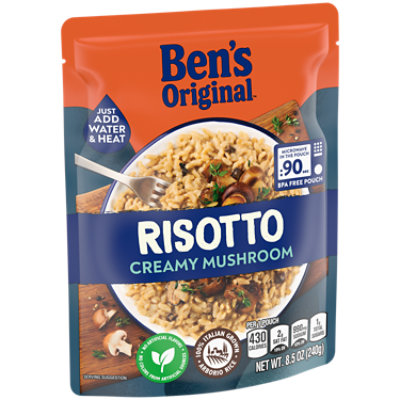 Ben's Original Ready Risotto Mushroom Risotto Rice Pouch - 8.5 Oz - Image 3