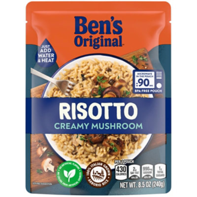 Ben's Original Ready Risotto Mushroom Risotto Rice Pouch - 8.5 Oz - Image 2