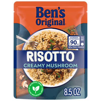 Ben's Original Ready Risotto Mushroom Risotto Rice Pouch - 8.5 Oz - Image 1