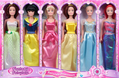 Chic Princess Dolls 6 Count - Each - Image 2