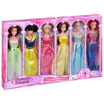 Chic Princess Dolls 6 Count - Each - Image 1