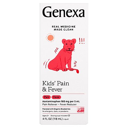 Genexa Kid Pain Fever - 4 FZ - Image 3
