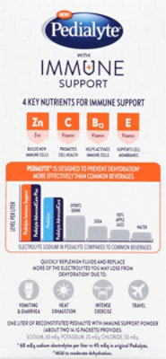 Pedialyte Fruit Punch Immune Support Electrolyte Powder - 2.94 Oz - Image 6