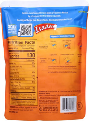 Isadora Bean Refried Orig Recipe - 15.2 Oz - Image 5