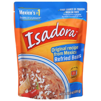 Isadora Bean Refried Orig Recipe - 15.2 Oz - Image 1