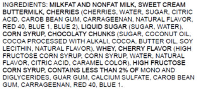 Kemps Cherry Fudge Chunk Ice Cream - 48 Oz - Image 5