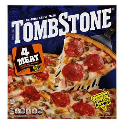 Tombstone Four Meat Frozen Pizza - 20.2 Oz - Image 1