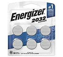 Energizer 2032 Coin Lithium Cell Battery 6ct - 6 CT