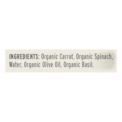 Serenity Kids Organic Carrots Spinach & Basil Pouch - 3.5 Oz - Image 4