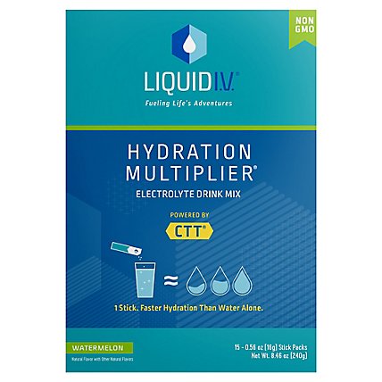 Liquid Iv 15ct Watermelon - 8.4 OZ - Image 3