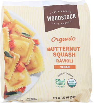 Woodstock Ravioli Squash Butternut - 20 OZ - Image 2