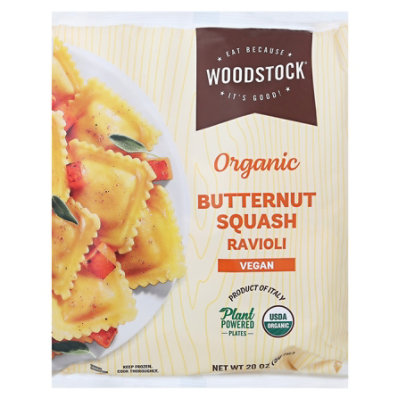 Woodstock Ravioli Squash Butternut - 20 OZ - Image 1