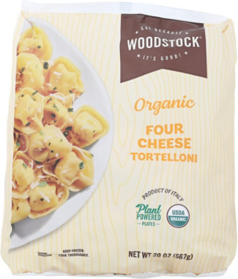 Woodstock Tortelloni Four Cheese Organic - 20 OZ - Image 2
