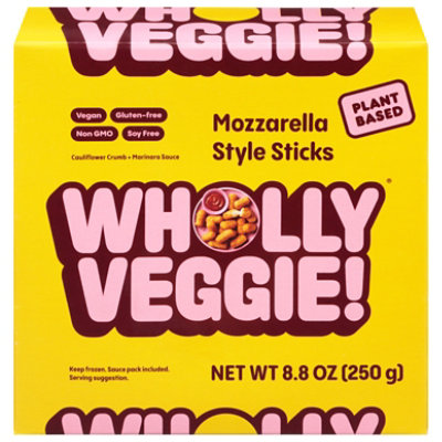 Wholly Veggie Sticks Vegan Mozzarella - 8.8 OZ - Image 3