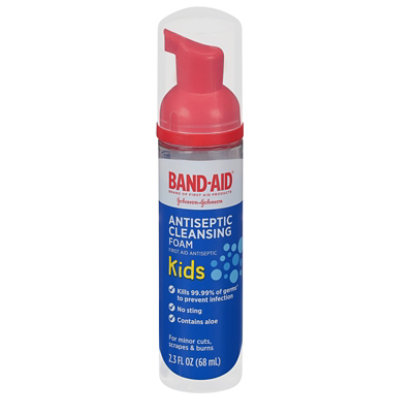 Band Aid First Aid Antiseptic Cleansing Foam For Kids 2.3 Fl Oz - 2.3 FZ - Image 3