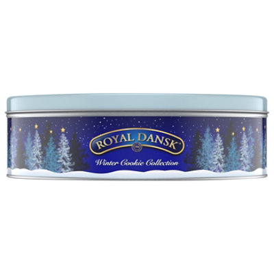 Royal Dansk Danish Butter Cookies Winter Cookie Collection Holiday Limited Edition Tin - 10.6 Oz - Image 1