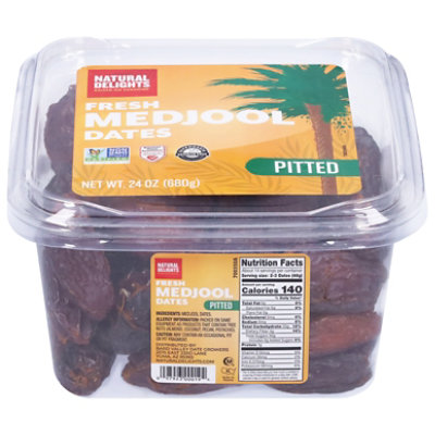 Dates Medjool Pitted 24 Oz - 24 OZ - Image 3