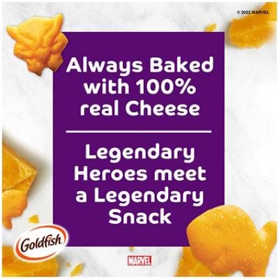 Pepperidge Farm Goldfish Marvel Studios Black Panther: Wakanda Forever Cheddar Crackers - 6.6 Oz - Image 2