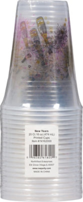 Party Essentials Happy New Year 18 Oz Plasric Cups - 20 Count - Image 3