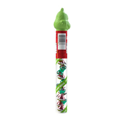 HERSHEY'S KISSES Grinch Milk Chocolate Christmas Candy Plastic Cane - 2.08 Oz - Image 2