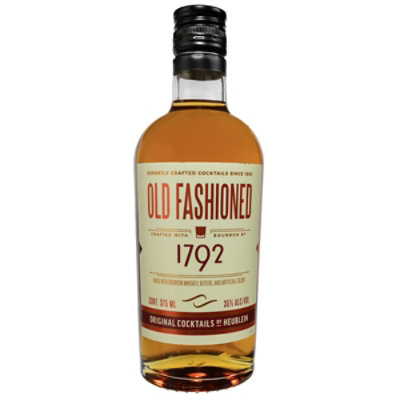 Heublein 1792 Old Fashioned Cocktail 70 Proof - 375 Ml - Image 1