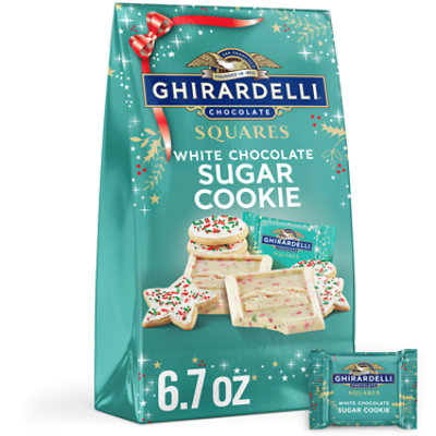 Ghirardelli White Chocolate Sugar Cookie Squares Bag - 6.7 Oz - Image 1