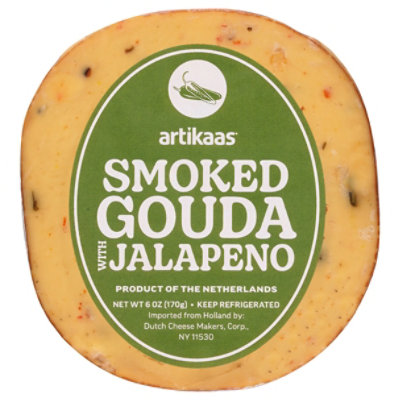 Artikaas Smoked Jalapeno Gouda Cheese - 6 Oz - Image 2