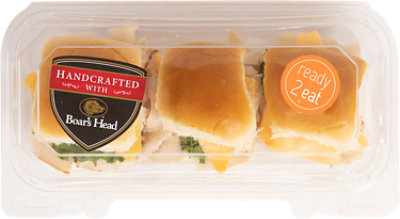 ReadyMeals Boars Head Turkey Sliders - 3 Count - Image 1