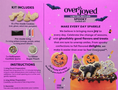 Overjoyed Seasons Deluxe Spooky Cookie Kit - 12.9 Oz - Image 5