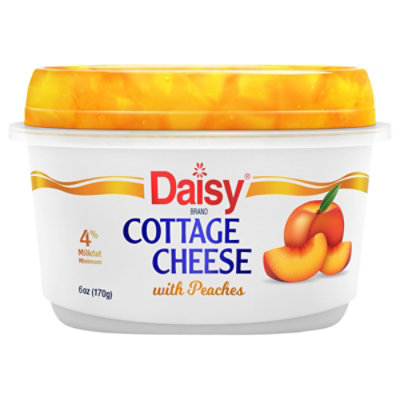 Daisy 4% Cottage Cheese With Peach - 6 Oz - Image 2