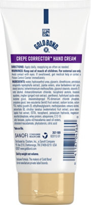 Gold Bond Age Renew Crepe Hand Cream Tube - 3 Oz - Image 7
