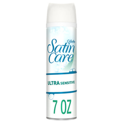 Gillette Satin Care Ultra Sensitive Women's Shave Gel - 7 Oz