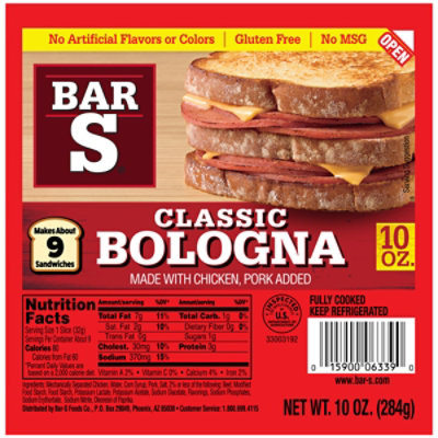 Bar-S Bologna - 10 Oz - Image 3