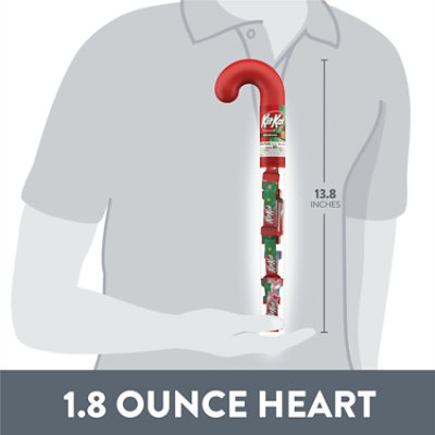 KIT KAT Miniatures Milk Chocolate Wafer Christmas Candy Plastic Cane - 1.8 Oz - Image 5